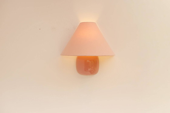 Vintage IKEA 80s sconce. A wall mounted lamp classic semi-round in pink – Wall lights, Metal (photo 17 of 17)