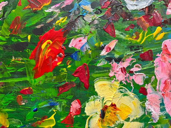 Field of Flowers – Paintings & Drawings, Canvas (photo 10 of 12)