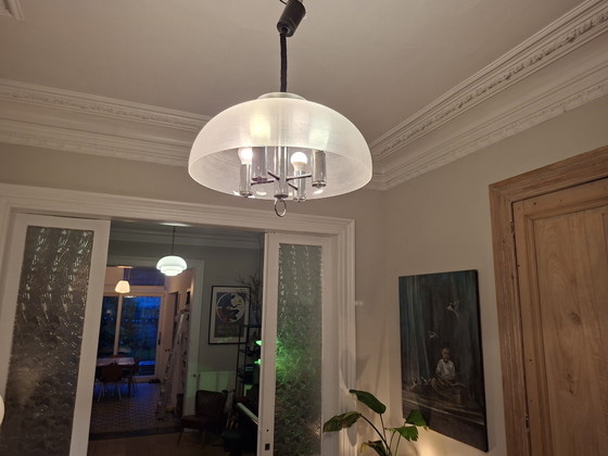 Guzzini ceiling lamp – Ceiling lights, Chrome, Plexiglass (photo 5 of 13)
