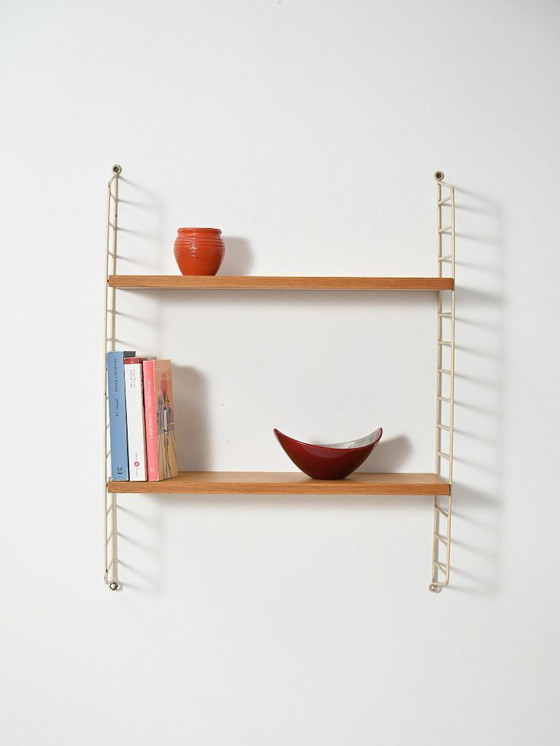 Image 1 of Estantería de pared escandinava "Hylla" de la década de 1960