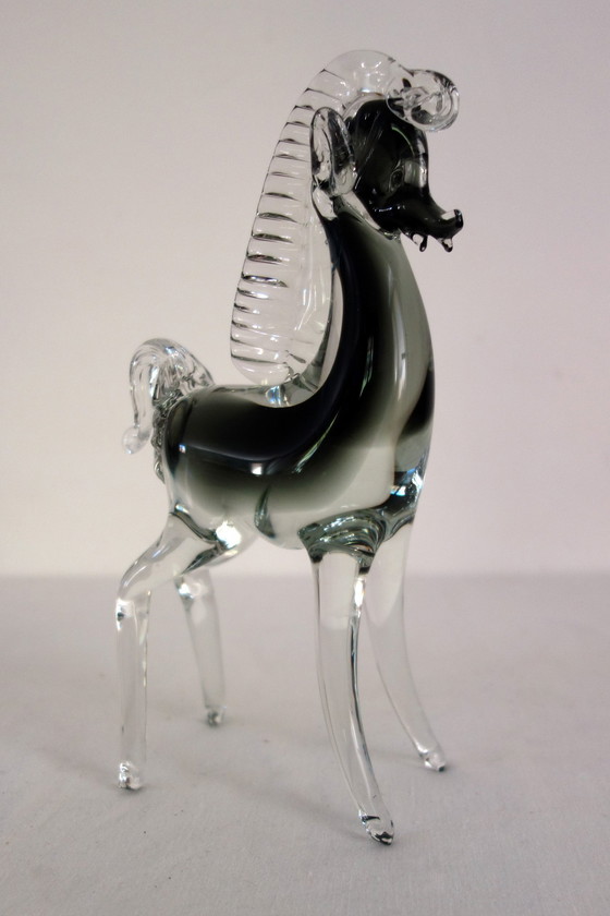 Image 1 of 2 cavalli vintage in vetro di Murano di Archimede Seguso, Italia, anni '60