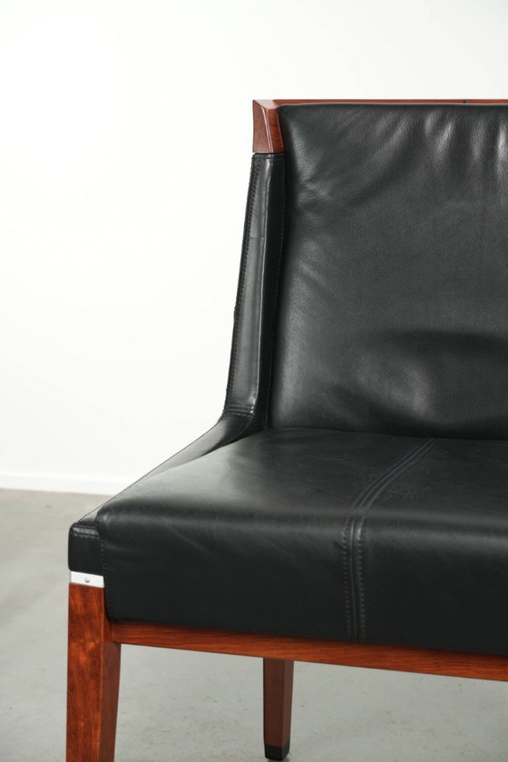 Pratica sedia d'appoggio/da ufficio/da pranzo di Schuitema della serie Decoforma – Sedie da ufficio, Leather (photo 7 of 12)