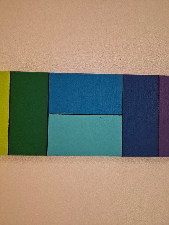 Art abstrait moderne - peintures : 20260531 – Peintures et dessins, Canvas (photo 8 of 8)
