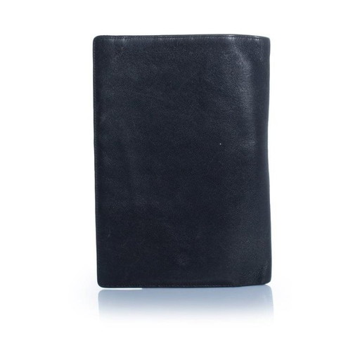 Montblanc, leather wallet with pen