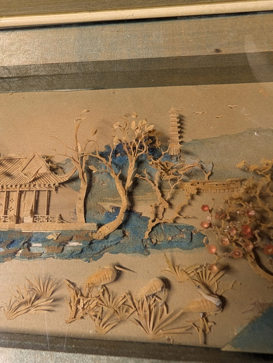 Image 1 of Chinese cork diorama 3D 18x50 cm