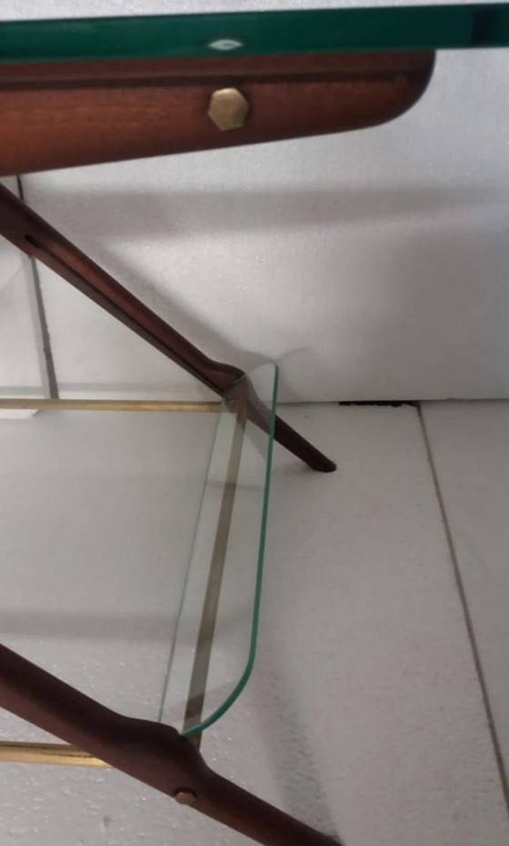 Salontafel van Ico Parisi – Wood, Glass (photo 4 of 6)