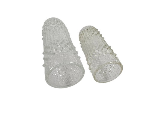 Image 1 of SKLO Union - Candle Wax glass - designer Frantisek Peceny Hermanova Hut - 1970's