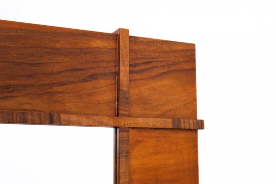 Image 1 of Miroir horizontal Art déco, Pologne, années 1940.