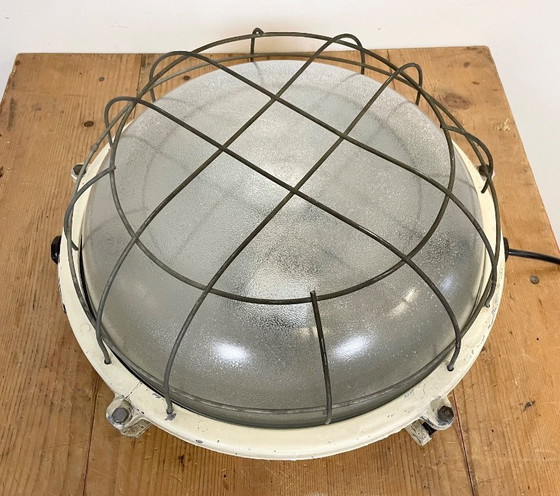 Image 1 of Lampada da parete o da soffitto industriale in alluminio pressofuso, anni '70