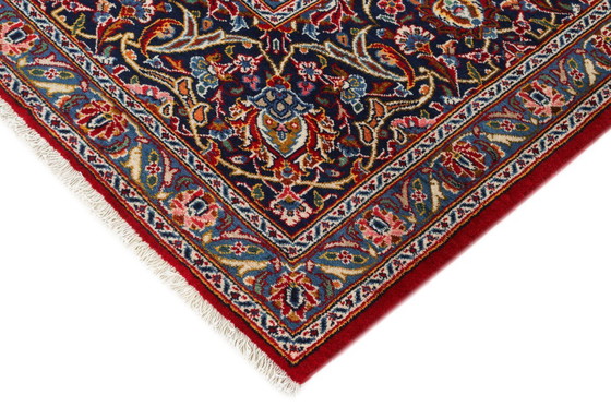 Image 1 of Persian carpet Kashan Signiert 3.86 x 2.83 Oriental carpet fine No. 1163