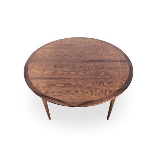 Arne Vodder uitschuifbare eettafel, mid-century stijl, Sibast palissanderhout – Wood, Vintage (photo 2 of 10)