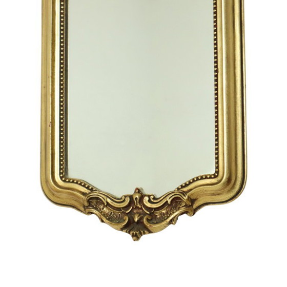 Image 1 of Smalle Klassieke Vintage Spiegel Barok Stijl Goud 72cm