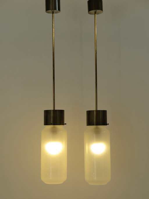 Lampen van Luigi Caccia Dominioni voor Azucena, Italië, jaren '50, set van 2