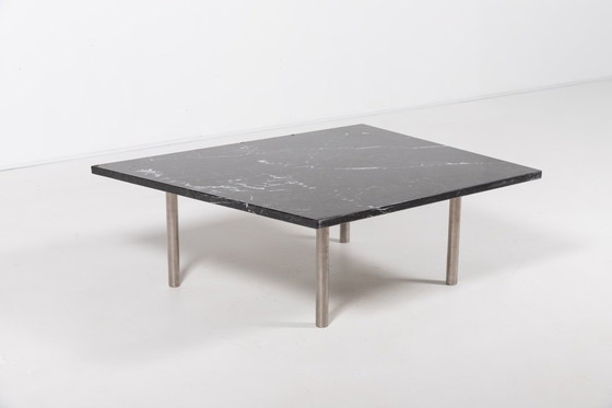 Image 1 of 1980’s Unique architectural marble coffee table, Italy