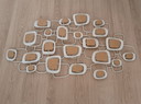 Vintage 3D Wanddecoratie