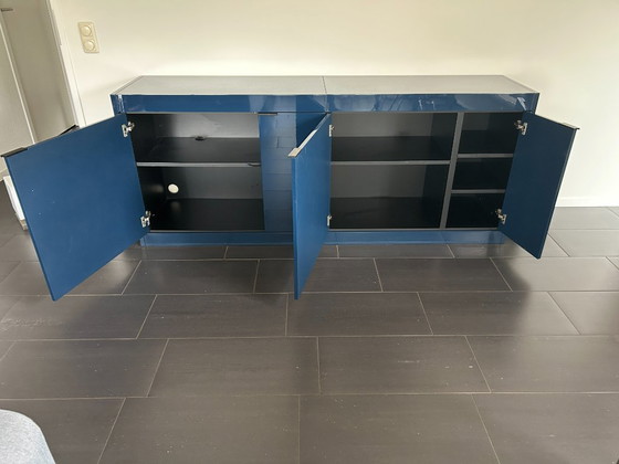 Credenza Pastoe Serie L Blu Scuro – Credenze, MDF, Metallo (photo 3 of 5)