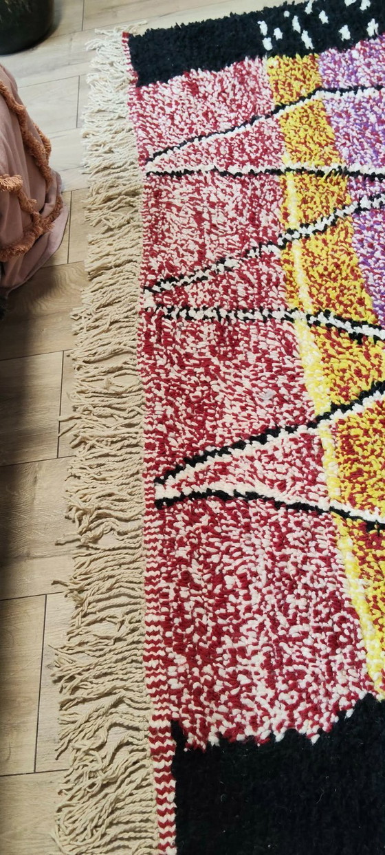 Image 1 of Berbertapijt vloedkleed nieuw wol 200 cm x 300 cm marokkaans