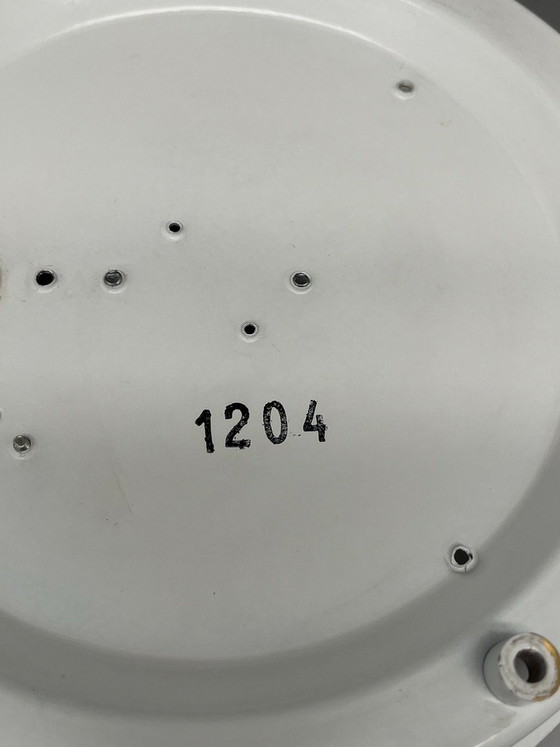 Image 1 of Lampada da soffitto Peill & Putzler “KIBO” (Modello 71333) – Germania, vetro opalino/trasparente, vintage