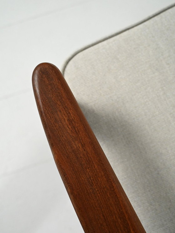 Image 1 of Pair of Danish teak armchairs