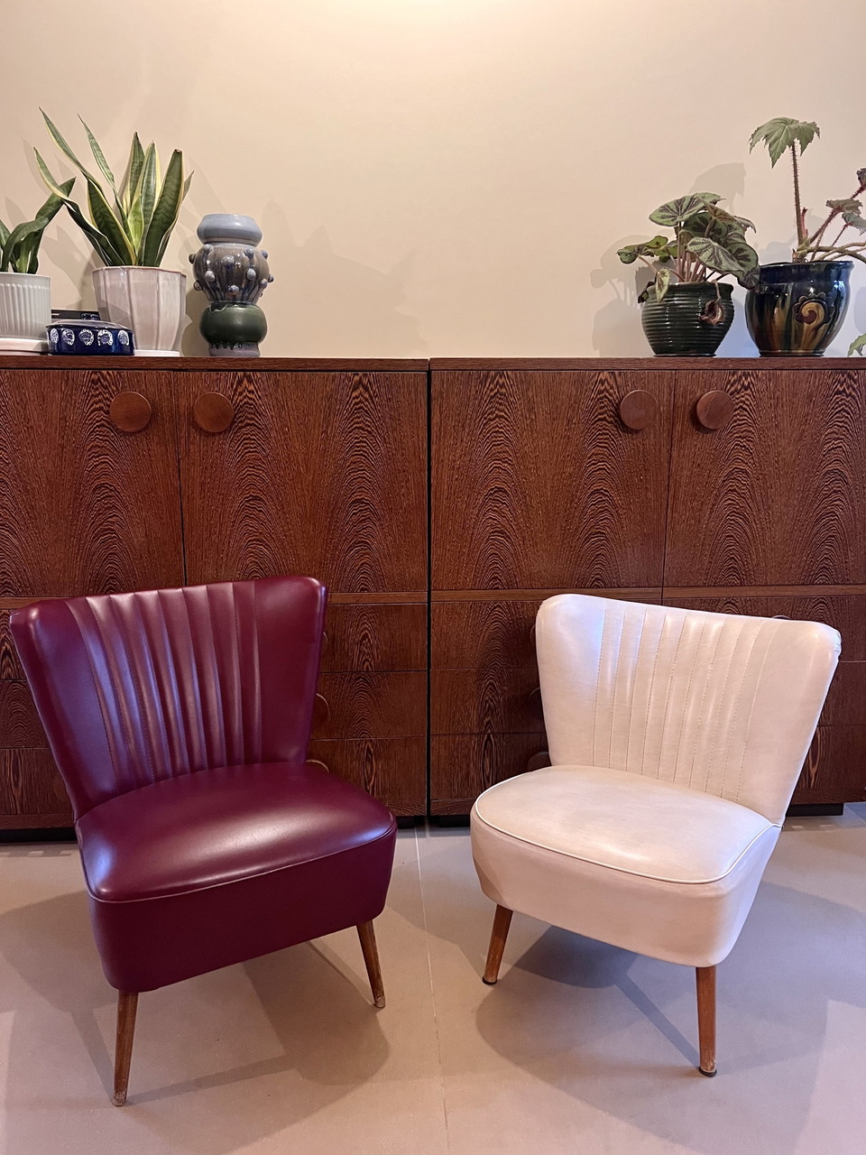 Set cocktail stoelen / club chairs