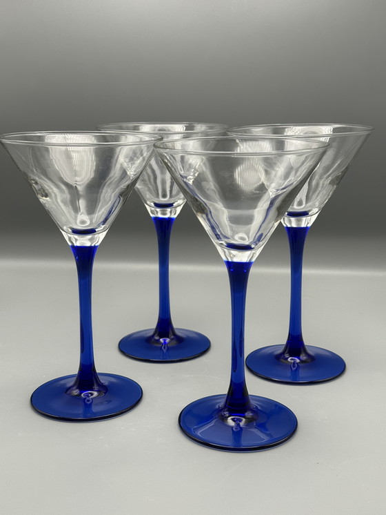 Image 1 of Set mit 4 Luminarc-Cocktailgläsern, hergestellt in Frankreich