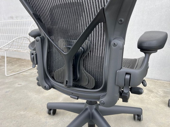Image 1 of 4x sedie girevoli Herman Miller Aeron modello B