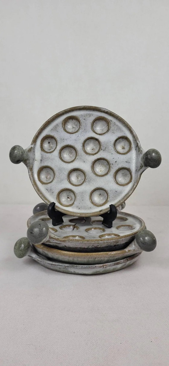 4 stoneware snail plates – Crockery, Porcelain (photo 11 of 11)