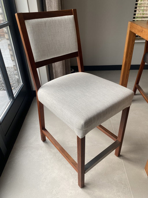 6 x bar stools Jan des Bouvrie by Gaasbeek and van Tiel