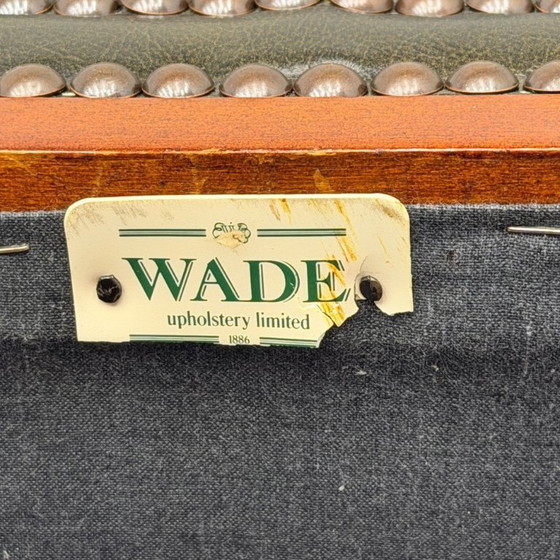 Englischer Wade Chesterfield Bürostuhl – Bürostühle, Leather, Wood (photo 7 of 7)