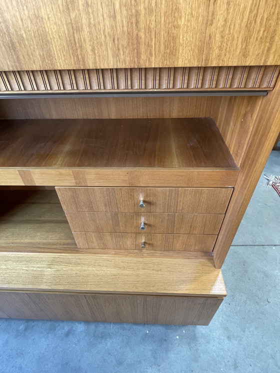 Image 1 of Vintage Swedish Wall Unit / Highboard - Royal Board 1970's