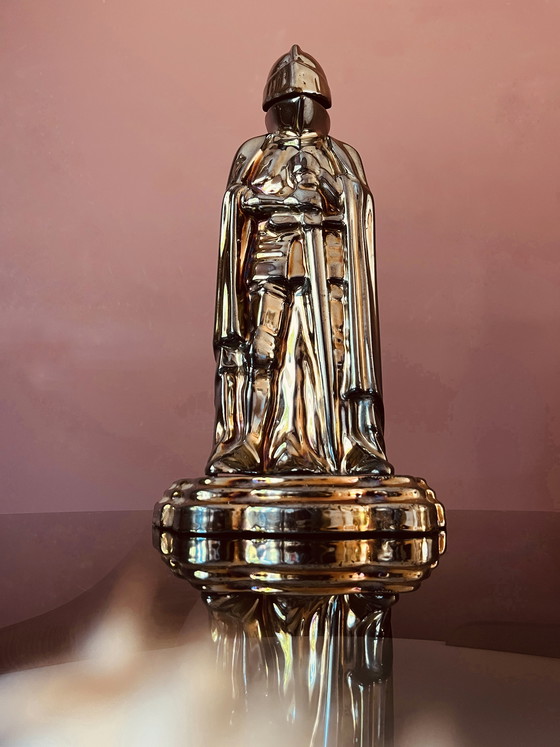 Image 1 of Knight fireplace set decoration 1920s