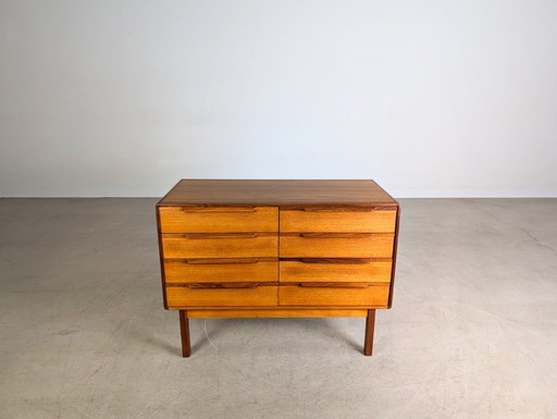 Original Asko Finnland Sideboard Midcentury Kommode Vintage Teak3