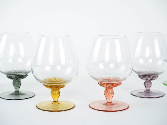 Image 1 of Set di bicchieri da cognac, design italiano, anni '70, produzione: Italia