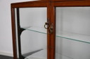 Victorian mahogany shop display case / counter, late 19th century
