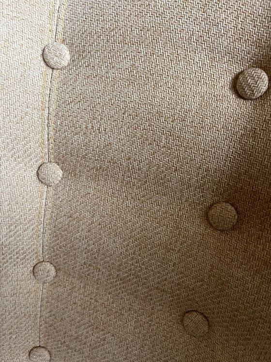 Image 1 of Made Kubrick fauteuil met gevleugelde rugleuning - okergeel