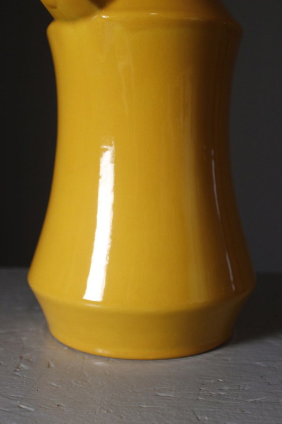 Bay Keramik West Germany - Large Vintage Vase 239-30 Bright Yellow Space Age 1960s – Ceramic (photo 5 of 9)