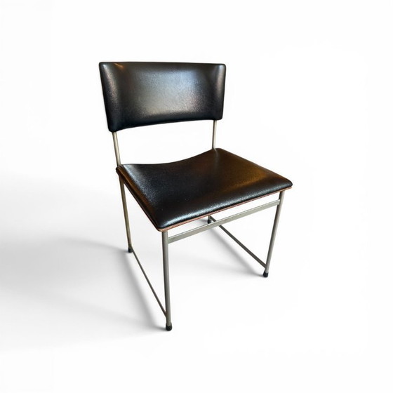 Image 1 of Set van zes SM08 eetkamerstoelen van Cees Braakman voor Pastoe, Nederland 1964