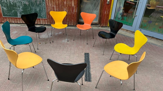 Image 1 of Sedia Fritz Hansen Jacobsen 3107