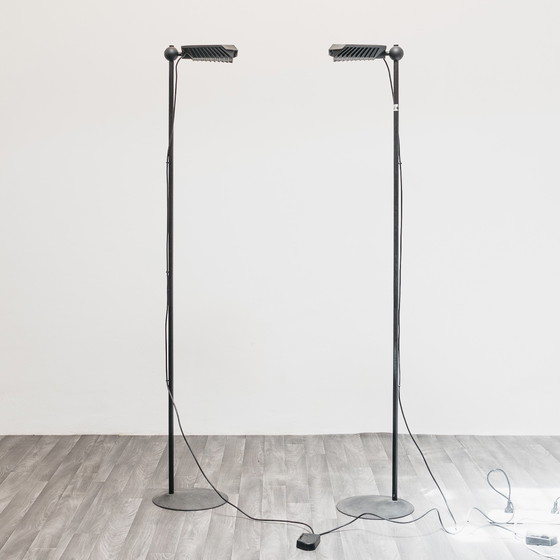 Image 1 of Pair of floor lamps by Ettore Sottsass for Olivetti Synthesis, Italy, 1973