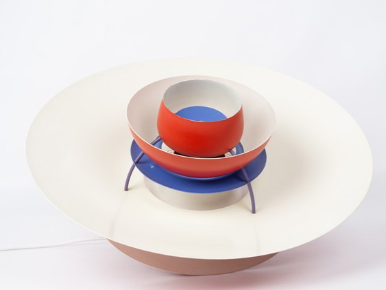 Suspension PH 5 vintage danoise de Poul Henningsen, Louis Poulsen, 1958 – Aluminium (photo 10 of 13)