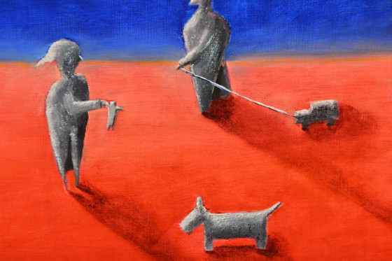 Image 1 of Peinture à l'huile de Joop Serno (signée) Février 2003