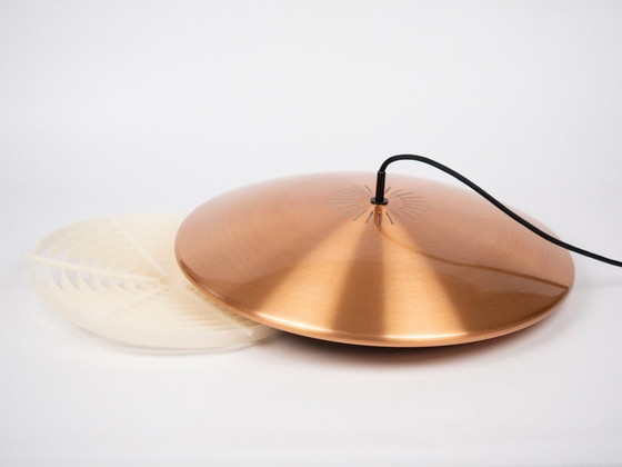 Image 1 of Danish vintage pendant lamp Diskos by Jo Hammerborg, Fog og Morup, 1965