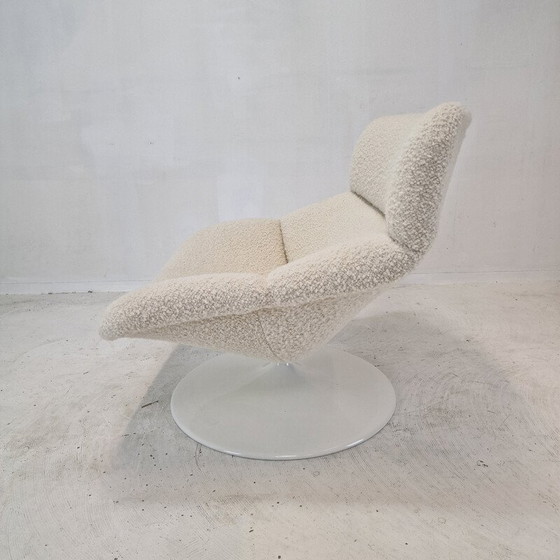 Image 1 of Fauteuil vintage en bois massif F518 par Geoffrey Harcourt pour Artifort, 1970