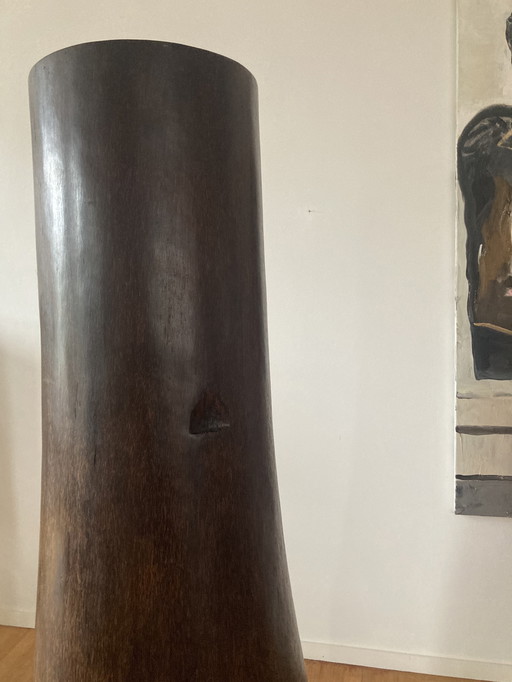 Extremely large tree vase from Bali