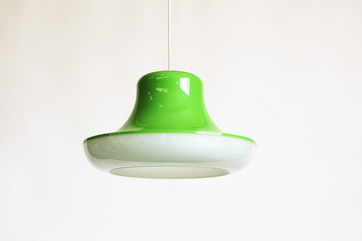 Spage Age Vintage Pop art pendant lamp by Massive, Belgium 1970’s