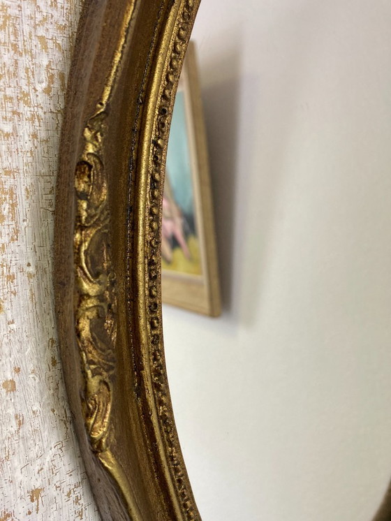 Image 1 of Antieke ovale spiegel