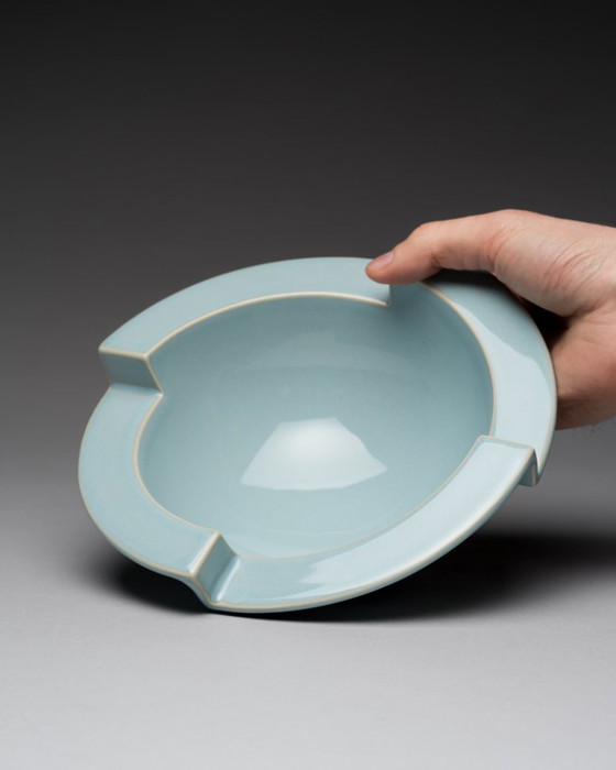 Image 1 of Bol y caja con tapa de porcelana de diseño Rosenthal, Jan van der Vaart, posmodernismo
