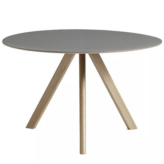 Hay Copenhague CPH20 Table 120, Lacquered Oak, Grey Linoleum – Dining tables, Wood, Other (photo 6 of 7)