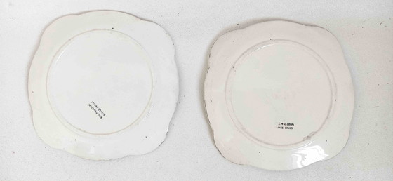 Image 1 of Par de platos de postre Moulin des Loups St Amand