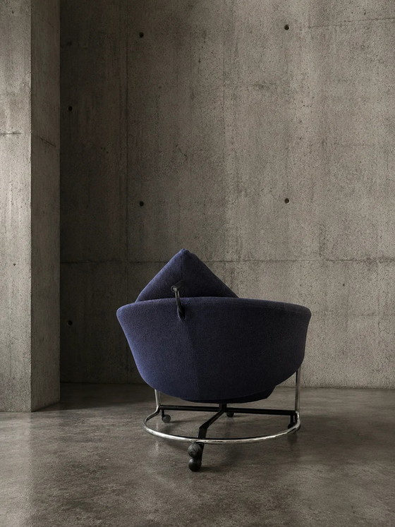 2 x Fauteuil Cassina Girotonda / 1 x ottoman / Francesco Binfaré pour Cassina / Années 1990 (photo 3 of 8)